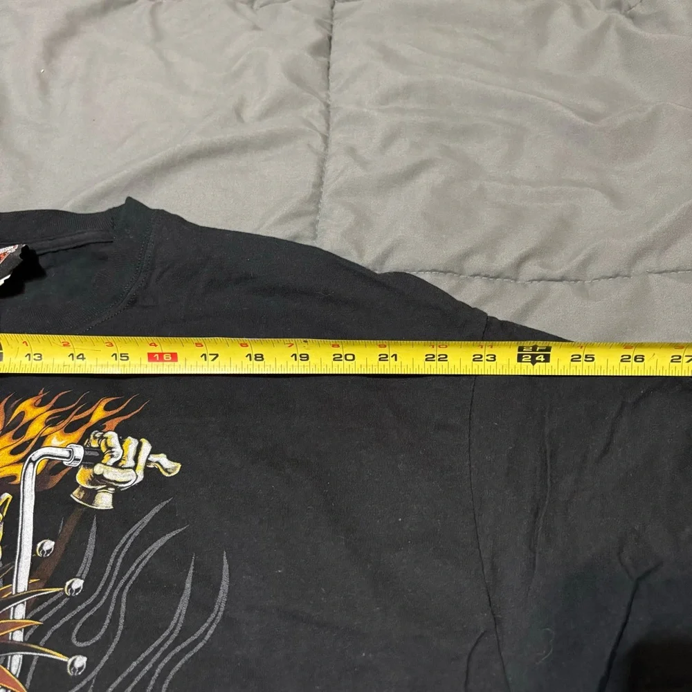 Harley‎ Davidson Psycho Clown Jack in Box Lafayette LA Cajun -D T-Shirt 2xl